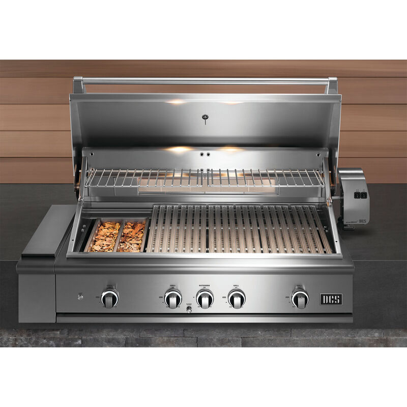 DCS 6" Storage Unit for Series 9 48" Grill - Stainless Steel, , hires