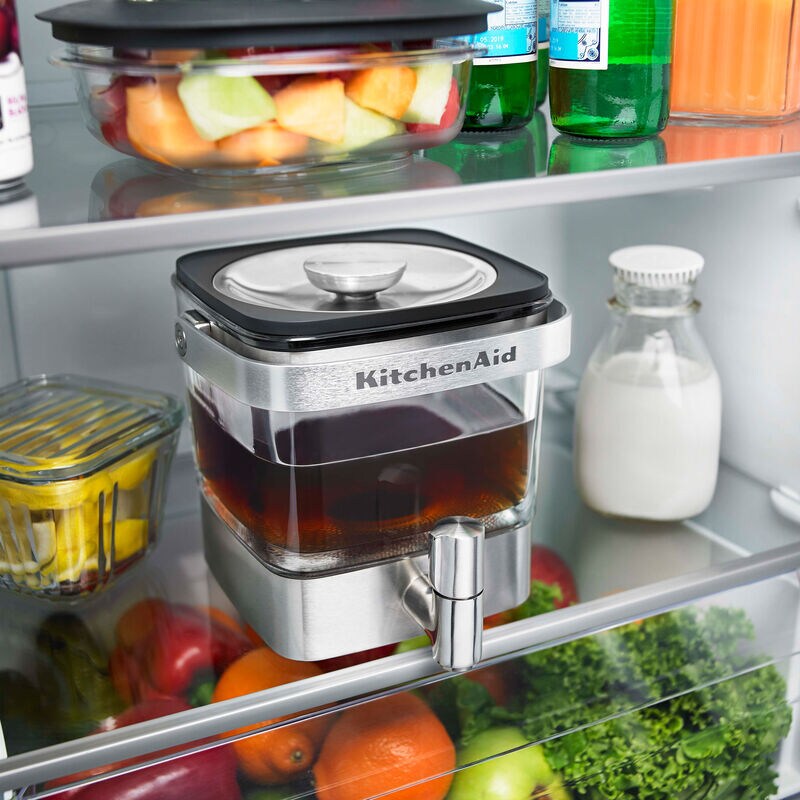 KitchenAid Cold Brew Coffee Maker with 12-Cup Capacity - Stainless Steel, , hires