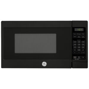 GE 17 in. 0.7 cu. ft. 700W Countertop Microwave - Black, Black, hires