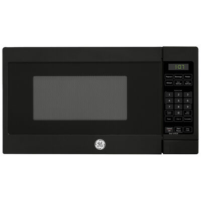 GE 17 in. 0.7 cu. ft. Countertop Microwave - Black | GCST07N1WBB