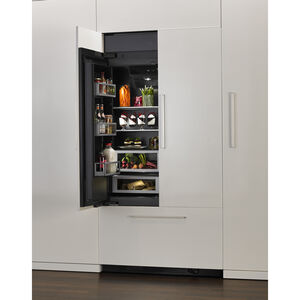 JennAir 36 in. Refrigerator Armoire Style Door Panel Kit - Obsidian Black, , hires