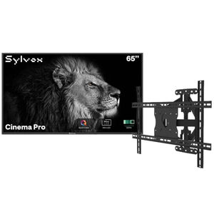 Sylvox - Cinema Pro 65" Class Full Sun 4K UHD QLED Smart Google Outdoor TV, , hires