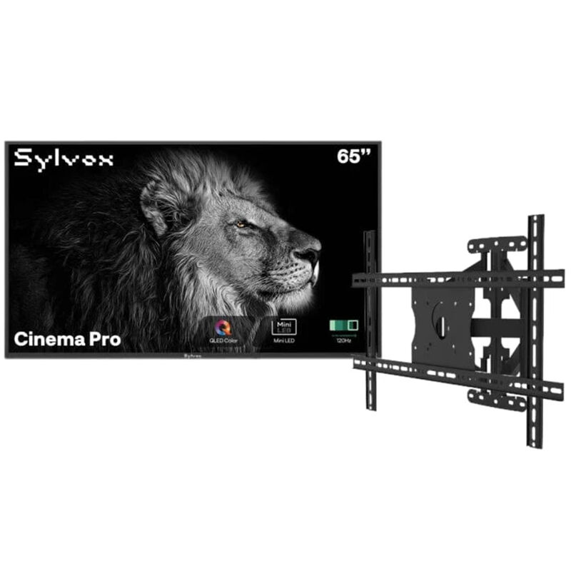 Sylvox - Cinema Pro 65" Class Full Sun 4K UHD QLED Smart Google Outdoor TV, , hires