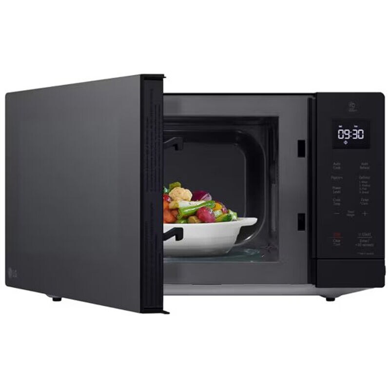 LG 20 in. 1.1 cu. ft. 900W Countertop Microwave - Black, , hires