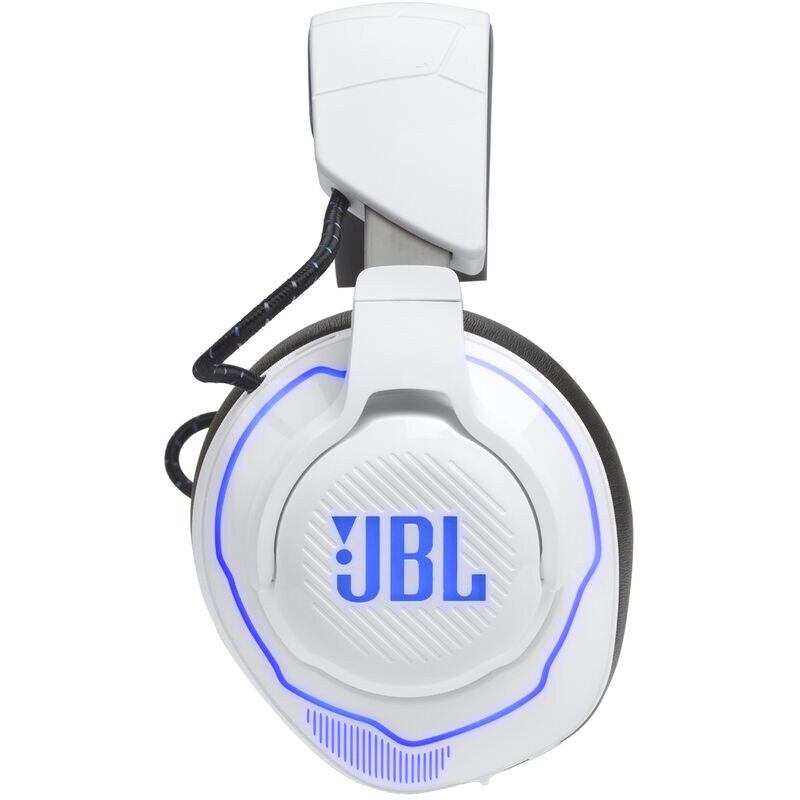 JBL Quantum 910P Wireless Over-Ear Gaming Headset with Head Tracking-Enhanced, Active Noise Cancelling & Bluetooth - White, , hires