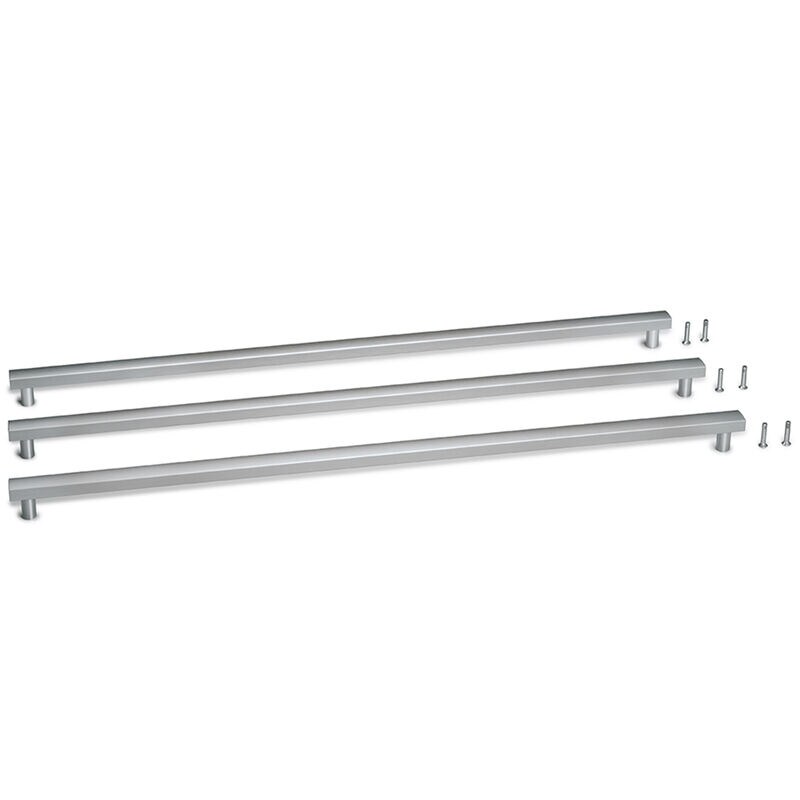 Liebherr Oval Handle Set for Refrigerators(3 Set) - Stainless Steel, , hires