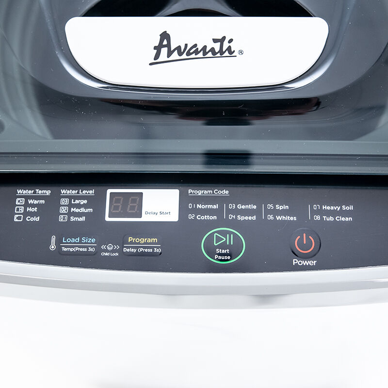 Avanti top outlet load washer