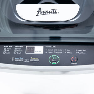 Avanti 20 in. 1.4 cu. ft. Compact Portable Washer - White, , hires