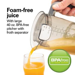Hamilton Beach Big Mouth Easy Clean Juice Extractor, , hires