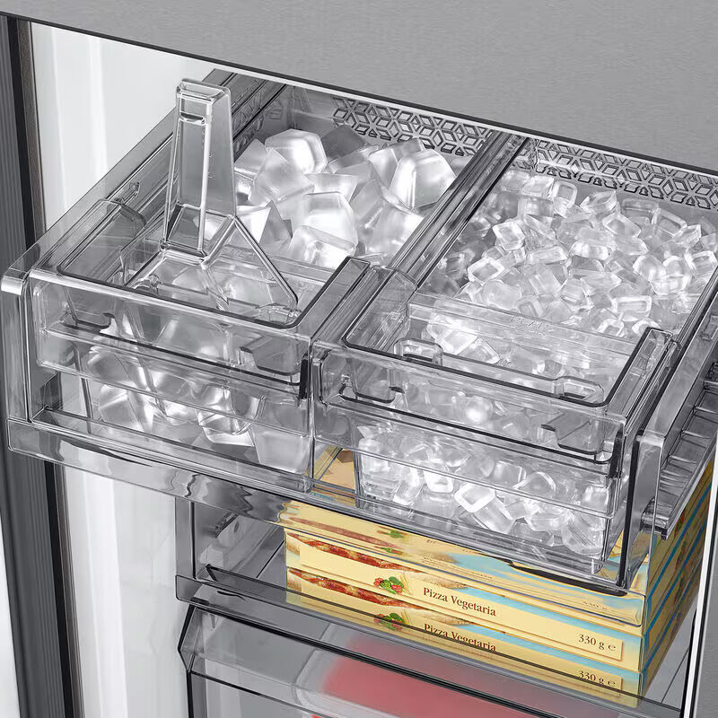 Samsung Bespoke 36 in. 22.5 cu. ft. Smart Counter Depth 4-Door French Door Refrigerator with Internal Water Dispenser - Fingerprint Resistant Stainless Steel, Fingerprint Resistant Stainless, hires