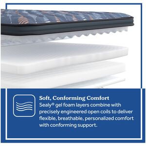 Sealy Warner Special Edition Plush Euro Top Innerspring Twin XL Size Mattress, , hires