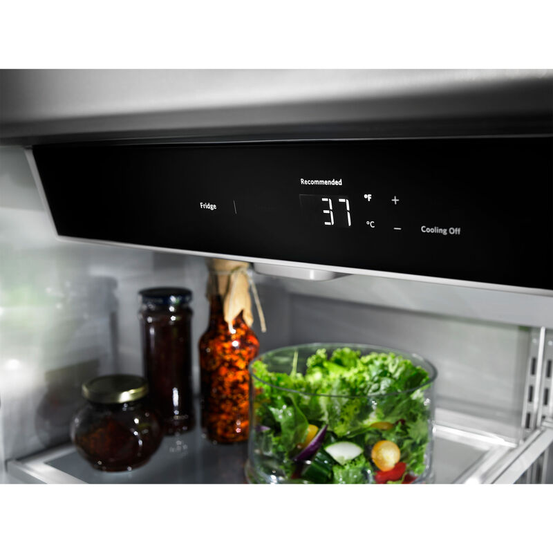 KitchenAid 36 in. 20.9 cu. ft. Built-In Counter Depth Bottom Freezer ...