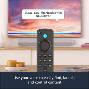Fire TV Stick, HD, sharp picture quality, fast streaming, free &  live TV, Alexa Voice Remote with TV controls