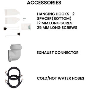 Equator 24 in. 1.6 cu. ft. Electric Front Load Laundry Center with Pet Cycle, Sanitize Cycle & Sensor Dry - White, White, hires