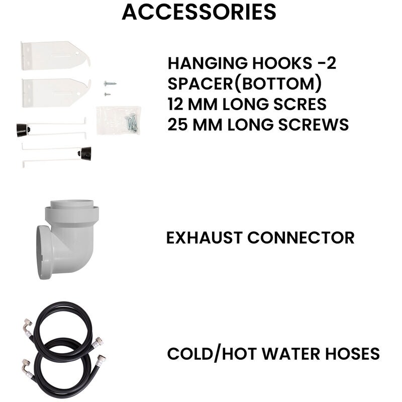 Equator 24 in. 1.6 cu. ft. Electric Front Load Laundry Center with Pet Cycle, Sanitize Cycle & Sensor Dry - White, White, hires