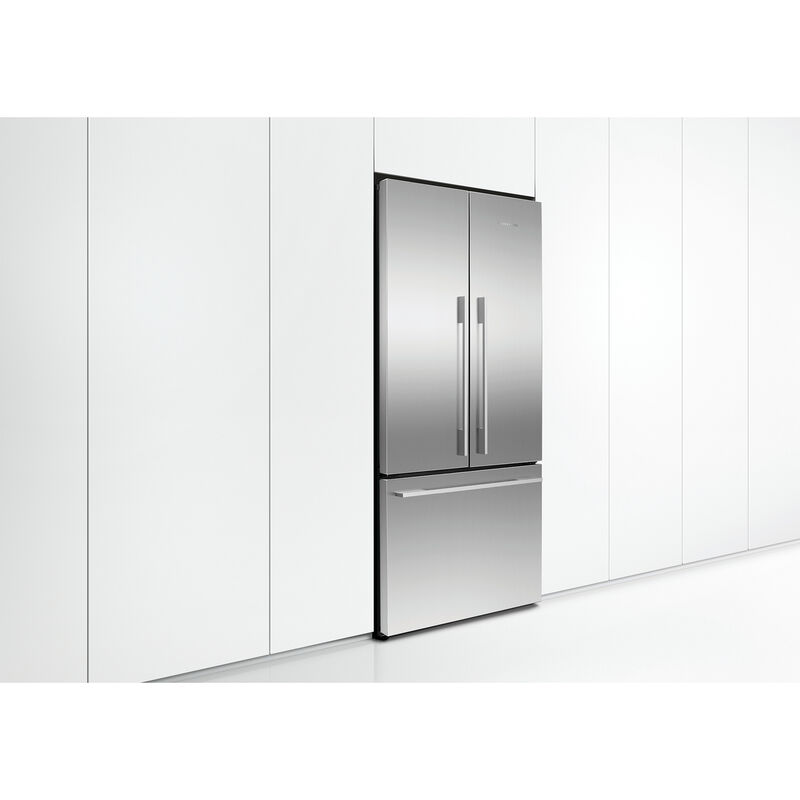 Fisher & Paykel Series 7 36 in. 20.1 cu. ft. Smart Counter Depth French Door Refrigerator - Stainless Steel, , hires