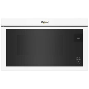 Whirlpool 30 in. 1.1 cu. ft. Over-the-Range Microwave with 10 Power Levels, 300 CFM & Sensor Cooking Controls - White, White, hires