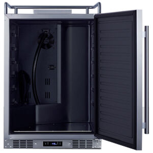 Summit 24 in. 5.6 cu. ft. Commercial Kegerator (No tap kit included) - Stainless Steel, , hires