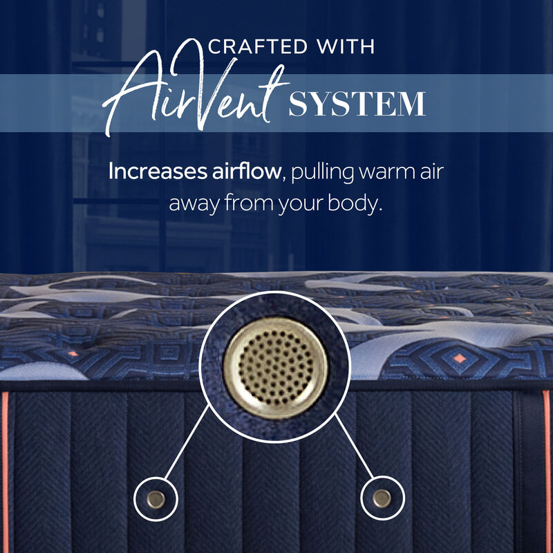 Stearns & Foster Lux Estate Medium EPT Mattress - Twin XL Size, , hires