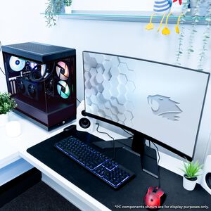 iBUYPOWER Y40 Gaming Desktop with AMD Ryzen 9 9900X, 4.4 GHz, 12-Core CPU, NVIDIA GeForce RTX 5080, 16GB VRAM GPU, 32 GB RAM, 2 TB SSD & Windows 11 Home - Black, , hires