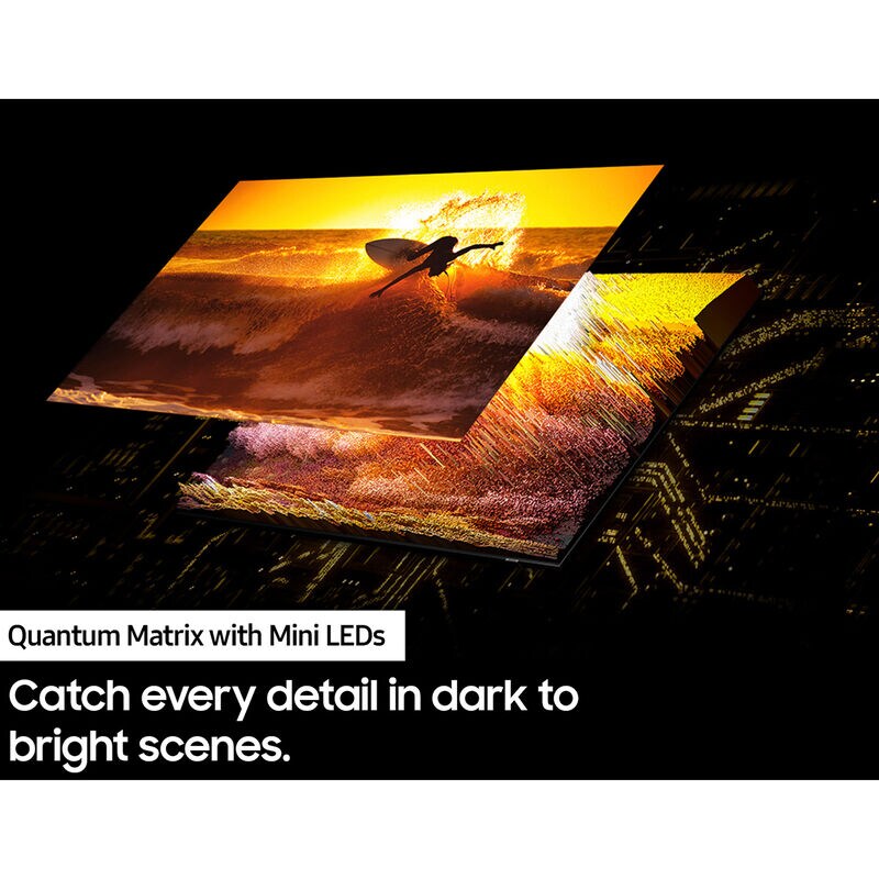 Samsung - 85" Class QN90D Series Neo QLED 4K UHD Smart Tizen TV, , hires