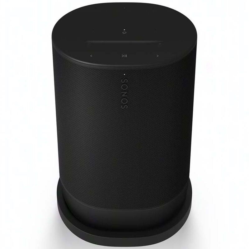 Sonos Move 2 Portable Bluetooth Speaker - Black, Black, hires