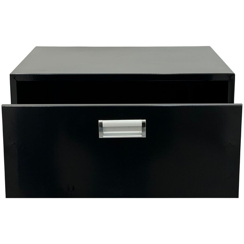 Equator Universal Laundry Pedestal for 24" Washer, Dryer & Combo with Storage Drawer - Black, , hires