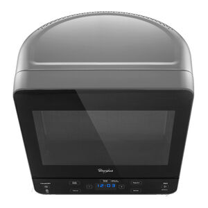Whirlpool 16 in. 0.5 cu.ft Countertop Microwave with 10 Power Levels - Silver, Silver, hires