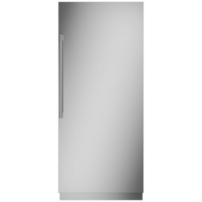 Monogram 36 in. Built-In 21.2 cu. ft. Smart Counter Depth Freezerless Refrigerator - Custom Panel Ready | ZIR361NBRII