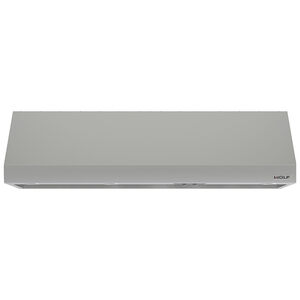 Wolf 66 in. Canopy Pro Style Range Hood, Ducted Venting & 4 Halogen Lights - Stainless Steel, , hires