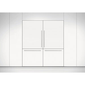 Fisher & Paykel Series 7 Integrated 36 in. Built-In 17.0 cu. ft. Counter Depth Bottom Freezer Refrigerator Left Hinged - Custom Panel Ready, , hires