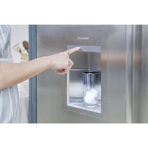 Thermador 24 in. 11.2 cu. ft. Built-in Smart Double-Drawers Upright Freezer with Ice-Maker & Adjustable Shelves - Custom Panel Ready, , hires