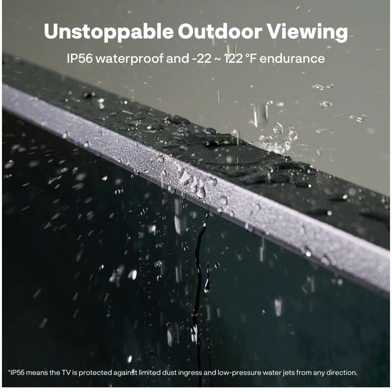 Sylvox - Deck Pro 2.0 75" Class Partial Sun 4K UHD QLED Smart Google Outdoor TV, , hires