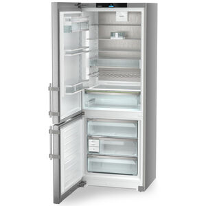 Liebherr Prime 30 in. 16.8 cu. ft. Smart Counter Depth Bottom Freezer Refrigerator - Stainless Steel, , hires