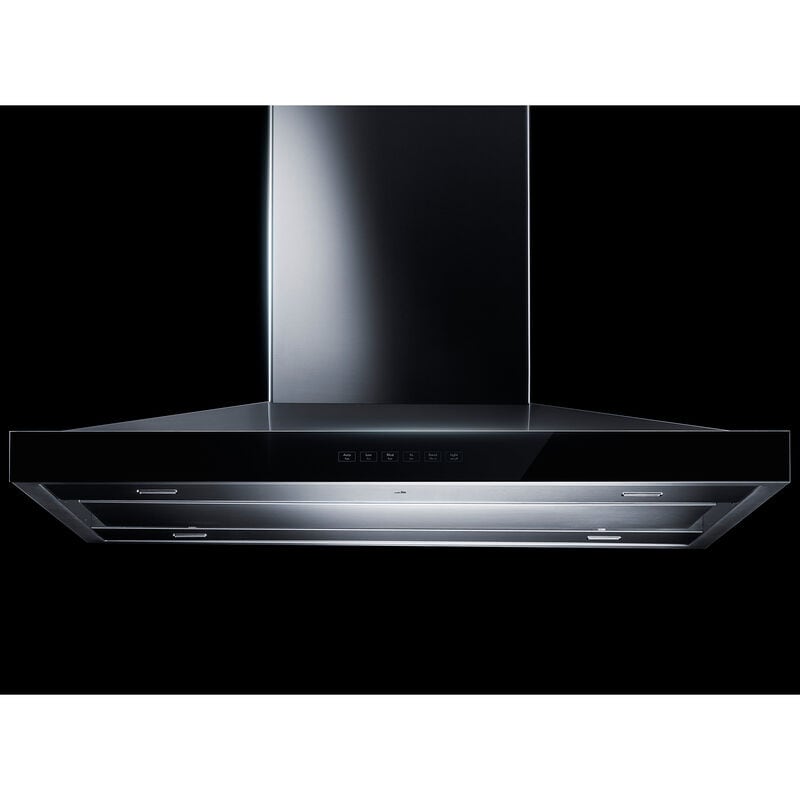 JennAir 36 in. Convertible Chimney Style Range Hood with 600 CFM, 4 Fan Speeds & 4 LED Lights - Stainless Steel, , hires