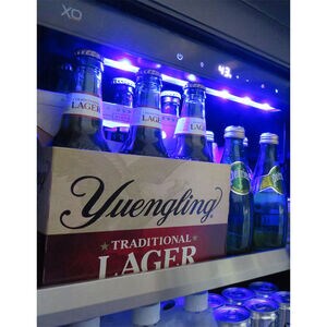 XO 24 in. ADA Compliant Built-In/Freestanding Beverage Center with Pull-Out Shelves & Digital Control - Custom Panel Ready, , hires