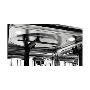 Sharp 24 in. Top Control Flush-Mount Dishwasher with 45 dBa Sound Level & 3rd-Rack - Stainless Steel, , hires