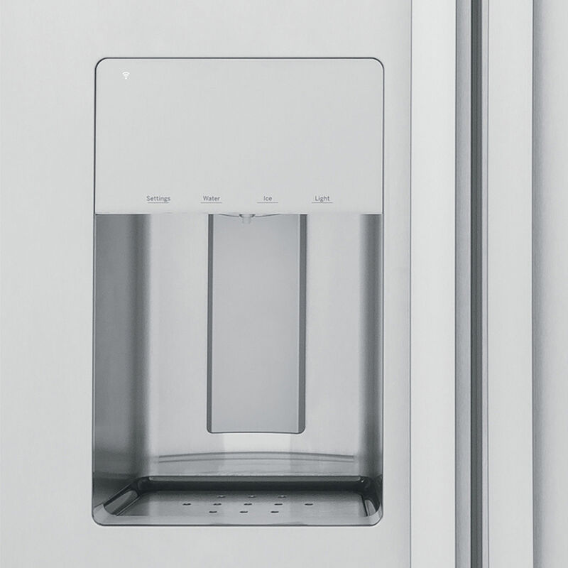 GE Profile 48 in. 28.7 cu. ft. Built-In Smart Counter Depth Side by Side Refrigerator with Ice & Water Dispenser - Stainless Steel, , hires