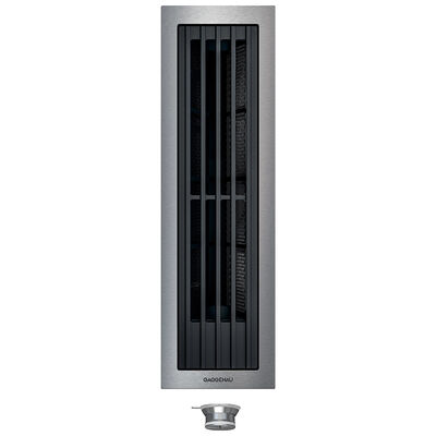 Gaggenau 400 Series 8 in. Convertible Downdraft with 3 Fan Speeds & Knobs Control - Stainless Steel | VL414712