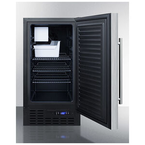 Summit 18 in. Built-In Undercounter Ice Maker with 8 lb. Ice Storage, Auto-Defrost & Digital Control - Stainless Steel, , hires