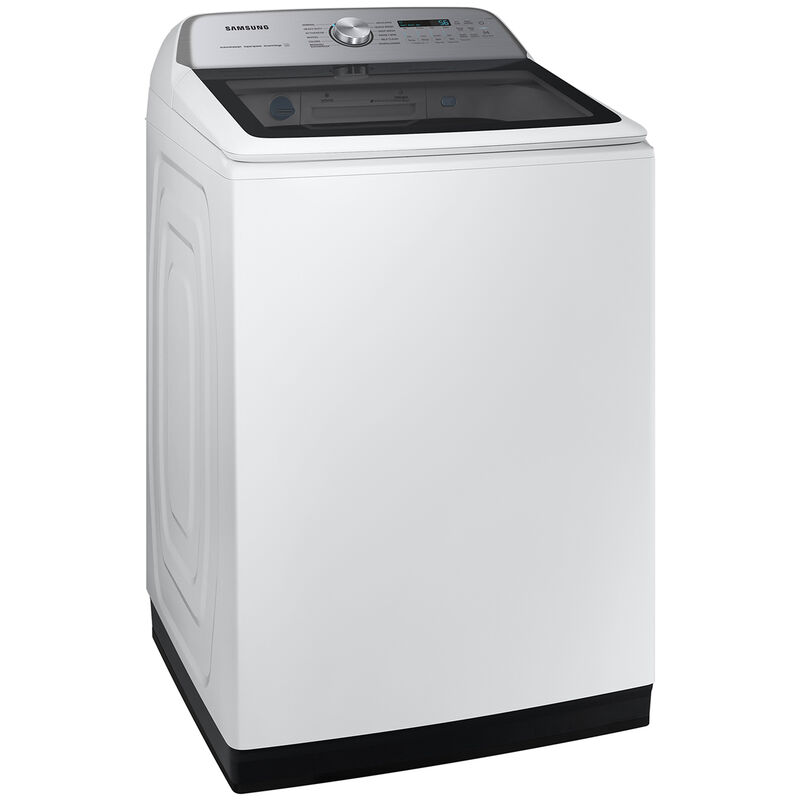 Samsung 27 in. 5.4 cu. ft. Smart Top Load Washer with ActiveWave Agitator and Super Speed Wash - White, White, hires