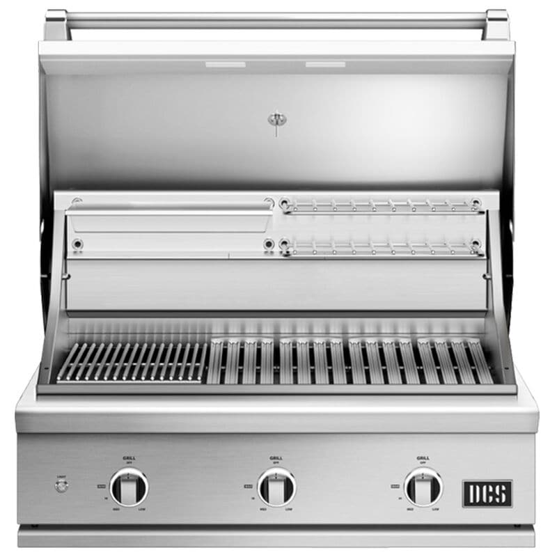 DCS Series 9 36 in. Built-In 3-Burner Liquid Propane Gas Grill with Smoker Box - Stainless Steel, , hires