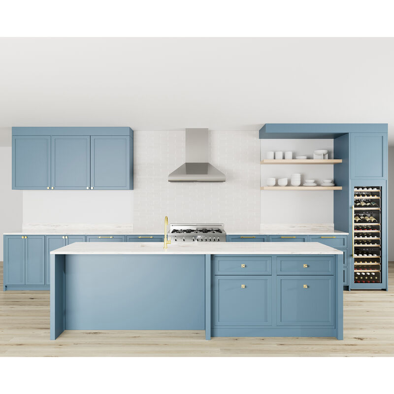 XO 36 in. Ducted Chimney Style Range Hood with 1000 CFM, 3 Fan Speeds & 2 LED Lights - Stainless Steel, , hires