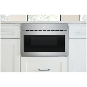 Frigidaire Professional 30 in. 1.2 cu. ft. 1000W Drawer Microwave with Sensor Cooking - Stainless Steel, , hires