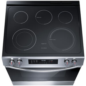 Frigidaire 30 in. 5.3 cu. ft. Electric Range with Smoothtop Burners - Stainless Steel, Stainless Steel, hires