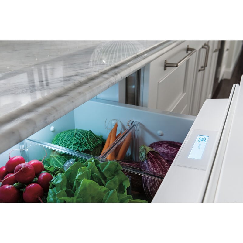 Sub-Zero Designer Series 24 in. 4 cu. ft. Smart Double Refrigerator Drawers - Custom Panel Ready, , hires