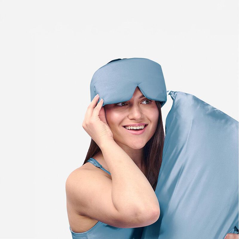 BEDGEAR Hyper-Silk Eye Mask - Misty Blue, , hires