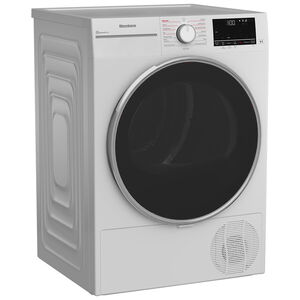 Blomberg 24 in. 4.5 cu. ft. Smart Stackable Ventless Electric Dryer with Heat Pump, Sanitize & Steam Cycle - White, , hires