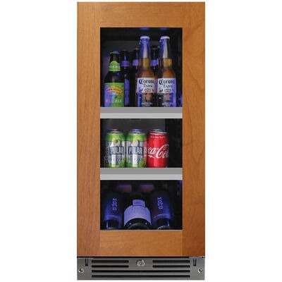 XO 15 in. Built-In Beverage Center with 66 Can Capacity, Adjustable Shelves & Digital Control Right Hinged - Custom Panel Ready | XOU15BCGOR