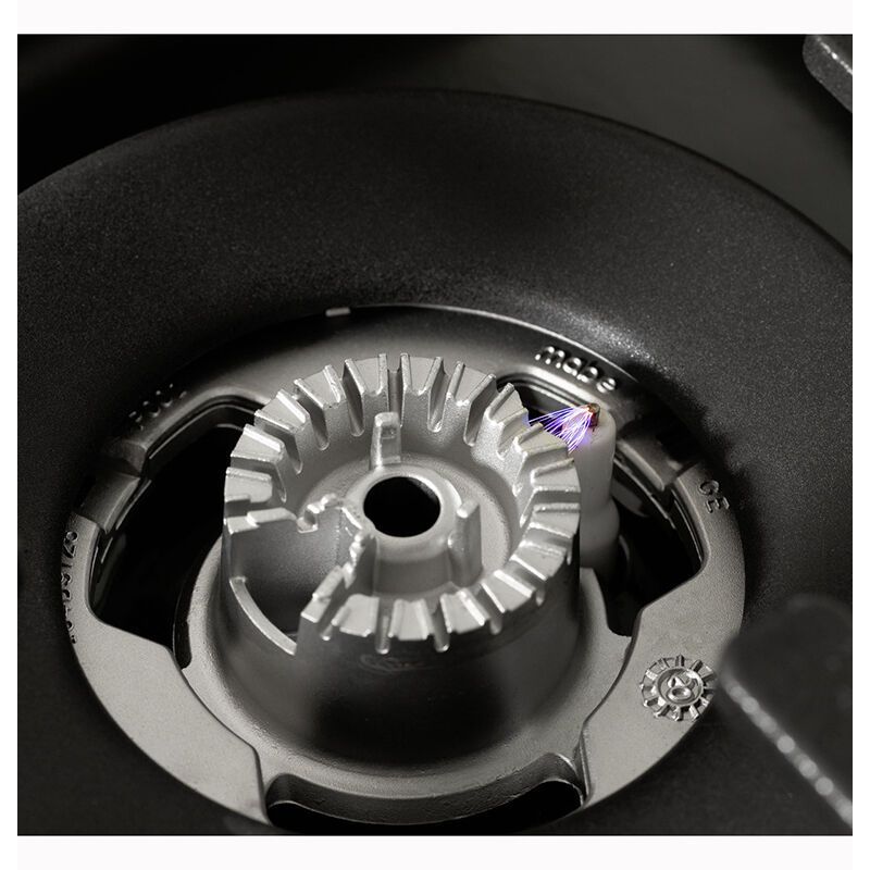 Cafe 48 in. 6-Burner Natural Gas Rangetop with Griddle, Simmer Burner & Power Burner - Matte Black, Matte Black, hires